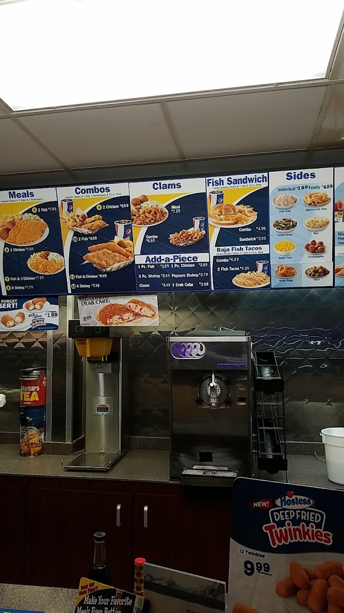 Long John Silver's Menu-1